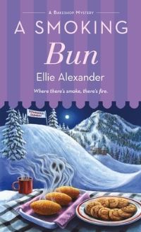 Book Cover for A Smoking Bun by Ellie Alexander