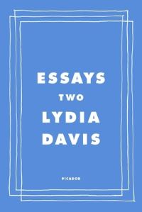 Book Cover for Essays Two by Lydia Davis