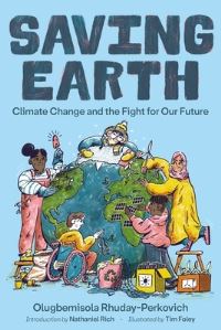 Book Cover for Saving Earth by Olugbemisola RhudayPerkovich