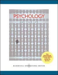 Book Cover for Psychology and Your Life (Int'l Ed) by Robert Feldman