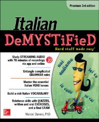 Book Cover for Italian DeMYSTiFieD by Marcel Danesi