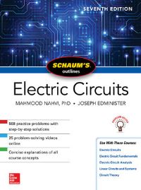 Book Cover for Electric Circuits by Mahmood Nahvi, Joseph Edminister