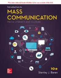 Book Cover for ISE INTRODUCTION TO MASS COMMUNICATION by Stanley Baran