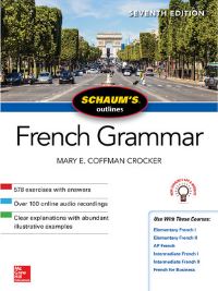 Book Cover for French Grammar by Mary E Coffman Crocker