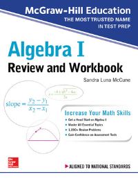 Book Cover for Algebra I. Review and Workbook by Sandra Luna McCune