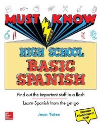 Book Cover for Must Know High School Basic Spanish by Jean Yates