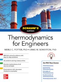 Book Cover for Thermodynamics for Engineers by Merle C Potter, Craig W Somerton