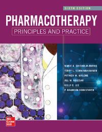 Book Cover for Pharmacotherapy Principles & Practice by Marie A ChisholmBurns