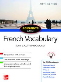 Book Cover for French Vocabulary by Mary E Coffman Crocker
