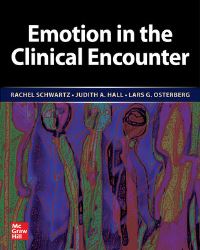 Book Cover for Emotion in the Clinical Encounter by Rachel Schwartz, Judith A Hall, Lars Osterberg