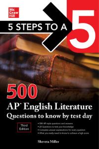 Book Cover for 500 AP English Literature Questions to Know by Test Day by Shveta Verma Miller