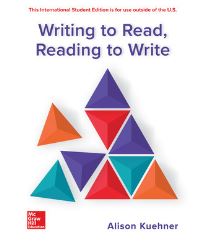 Book Cover for ISE Writing to Read, Reading to Write by Alison Kuehner