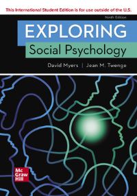 Book Cover for Exploring Psychology by David G Myers, Jean M Twenge
