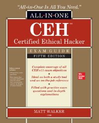 Book Cover for CEH Certified Ethical Hacker All-in-One Exam Guide by Matthew Walker