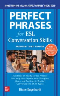 Book Cover for Perfect Phrases for ESL Conversation Skills by Diane Engelhardt