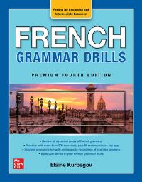 Book Cover for French Grammar Drills by Eliane Kurbegov