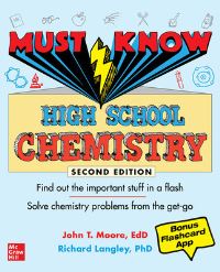 Book Cover for Must Know High School Chemistry by John T Moore, Richard Langley