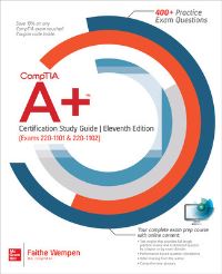 Book Cover for CompTIA A+ Certification Study Guide by Faithe Wempen