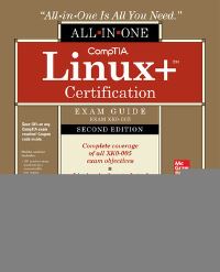 Book Cover for CompTIA Linux+ Certification All-in-One Exam Guide. Exam XK0-005 by Ted Jordan, Sandor Strohmayer