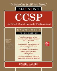 Book Cover for CCSP® Certified Cloud Security Professional All-in-One Exam Guide by Daniel Carter