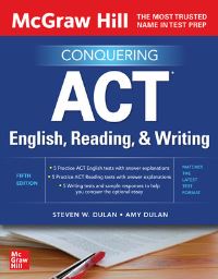 Book Cover for McGraw Hill Conquering ACT English, Reading, and Writing by Steven W Dulan, Amy Dulan