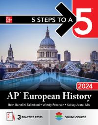 Book Cover for AP European History 2024 by Beth BartoliniSalimbeni, Wendy Petersen, Kelsey Arata