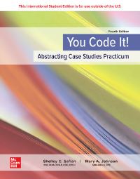 Book Cover for You Code It! Abstracting Case Studies Practicum ISE by Shelley Safian, Mary Johnson
