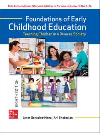 Book Cover for Foundations of Early Childhood Education ISE by Janet GonzalezMena
