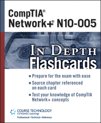 Book Cover for CompTIA Network+ N10-005 In Depth Flashcards by Chimborazo Publishing, Inc
