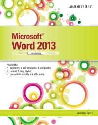 Book Cover for Microsoft Word 2013 Illustrated. Introductory by Jennifer A Duffy