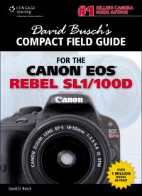 Book Cover for David Busch's Compact Field Guide for the Canon EOS Rebel SL1/100D by David Busch