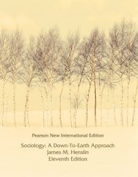Book Cover for Sociology: A Down-to-Earth Approach by James Henslin