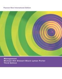 Book Cover for Management by Michael A Hitt, Stewart Black, Lyman W Porter