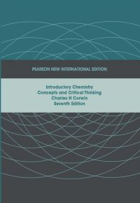 Book Cover for Introductory Chemistry: Concepts and Critical Thinking by Charles Corwin