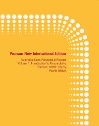 Book Cover for Paramedic Care, Volume 1 by Bryan Bledsoe, Robert Porter, Richard Cherry