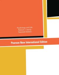Book Cover for Psychology and Life by Richard J Gerrig