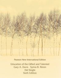 Book Cover for Education of the Gifted and Talented by Gary A Davis, Sylvia B Rimm, Del Siegle