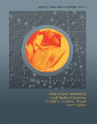 Book Cover for Instructional Technology and Media for Learning by Sharon Smaldino, Deborah Lowther, James Russell