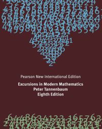 Book Cover for Excursions in Modern Mathematics by Peter Tannenbaum
