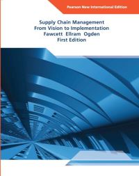 Book Cover for Supply Chain Management by Stanley E Fawcett, Lisa M Ellram, Jeffrey A Ogden