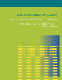 Book Cover for Abnormal Child and Adolescent Psychology by Rita WicksNelson, Allen C Israel