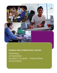 Book Cover for Psychology: Pearson New International Edition by Saundra Ciccarelli, J Noland White