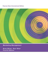 Book Cover for Marketing Management by Russell S Winer, Ravi Dhar