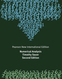 Book Cover for Numerical Analysis by Tim Sauer