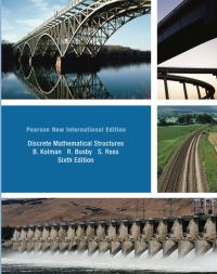 Book Cover for Discrete Mathematical Structures by Bernard Kolman, Robert Busby, Sharon Ross