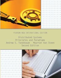 Book Cover for Distributed Systems by Andrew S Tanenbaum, Maarten van Steen