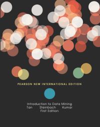 Book Cover for Introduction to Data Mining by PangNing Tan, Michael Steinbach, Vipin Kumar