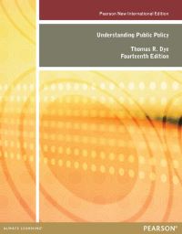 Book Cover for Understanding Public Policy by Thomas R Dye