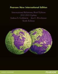 Book Cover for International Relations, Brief Edition, 2012-2013 Update by Joshua Goldstein, Jon Pevehouse