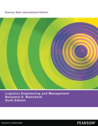 Book Cover for Logistics Engineering and Management by Benjamin S Blanchard